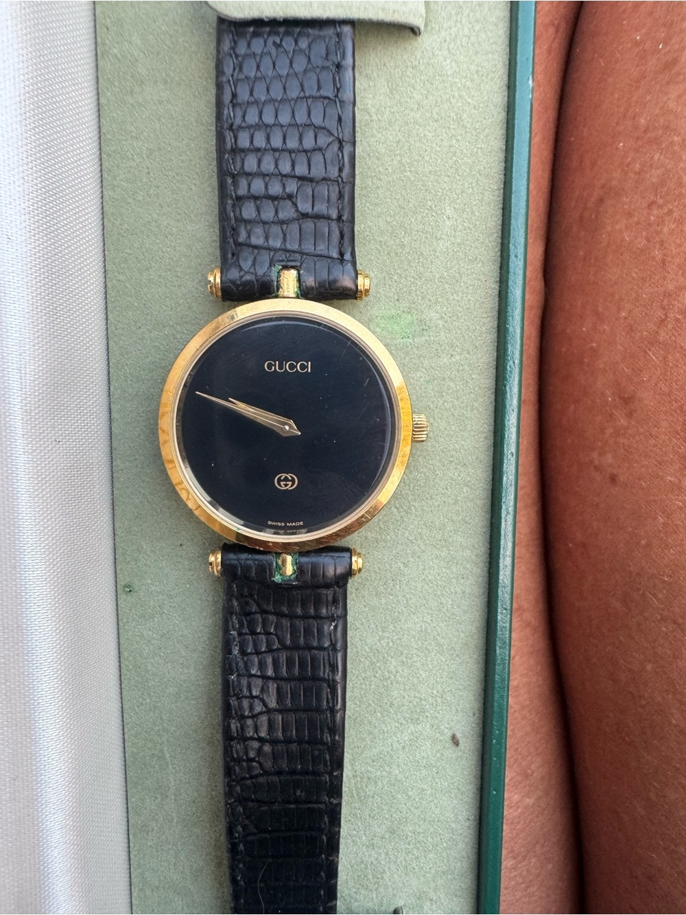 Vintage Gucci 2000L Gold-Plated Watch